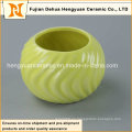 Color de la decoración del hogar Potes de flor de cerámica, Tarro de cerámica del color (decoración casera)